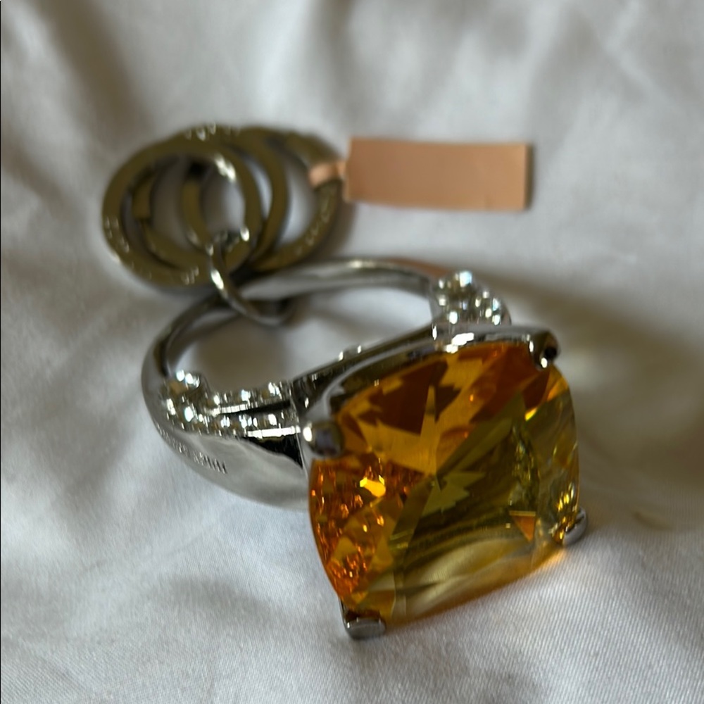 Juicy Couture oversized keychain purse charm fob
